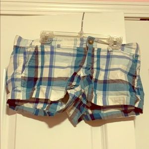 Aeropostale Plaid Boat Shorts